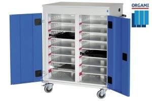 Laptop en tablet kar